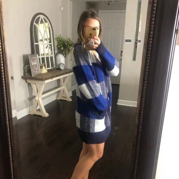 Lucky Brand oversized open cardigan